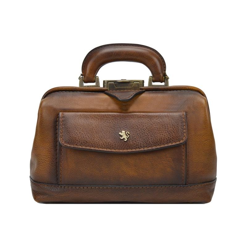 Leather Handbag "Doctor" B562/P