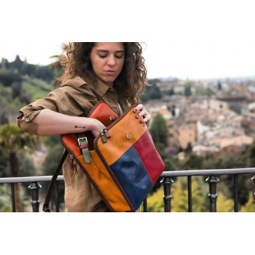 Woman Backpack "Pontina Multicolor"