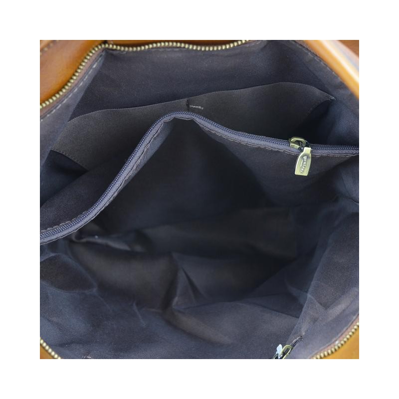 Leather Lady bag "Albinia" B354