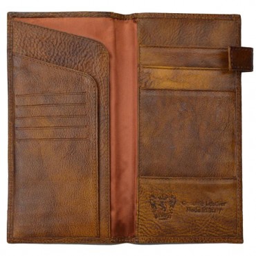 Leather Man wallet "Fiorino d'oro"