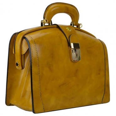 Elegant woman handbag in leather "Miss Brunelleschi" R120/29