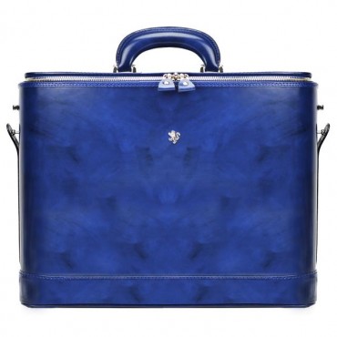 Leather laptop briefcase. "Raffaello" R116-17