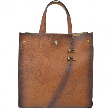 Woman Bag italian vegetable-tanned Leather "Stia" B488