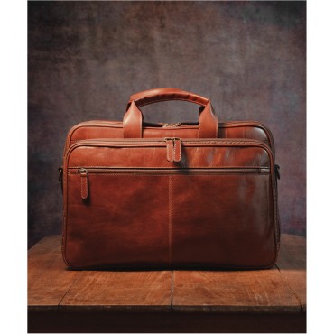 Leather Man Briefcase "Legnica"