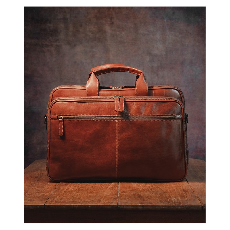 Leather Man Briefcase "Legnica"