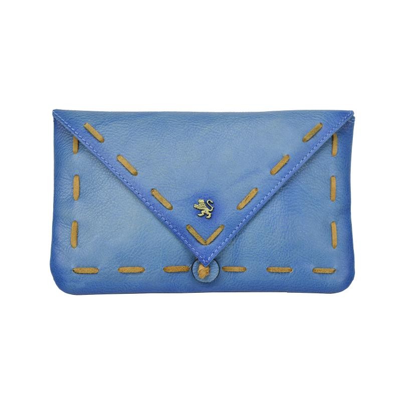 Leather pochette "Mail From Florence"