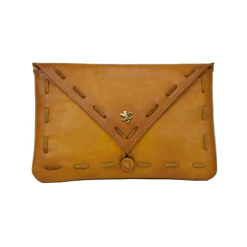 Leather pochette "Mail From Florence"