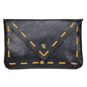 Leather pochette "Mail From...