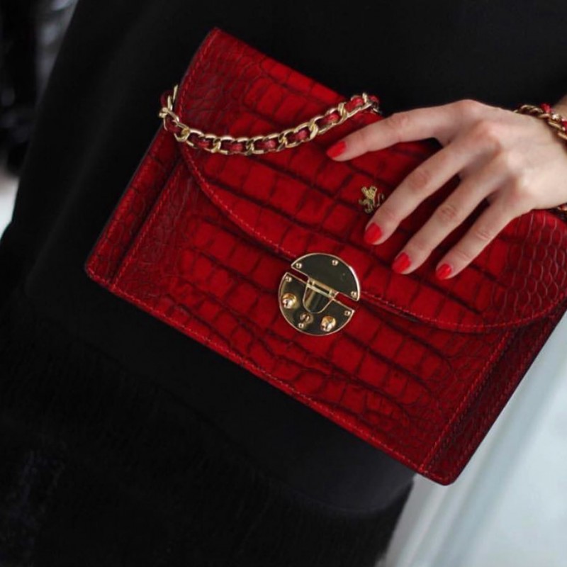 Leather Lady bag "Tullia d'Aragona" KE