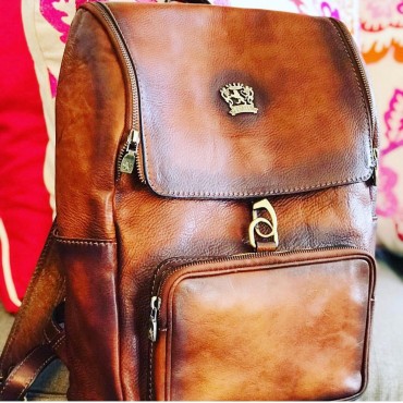 Leather Backpack...