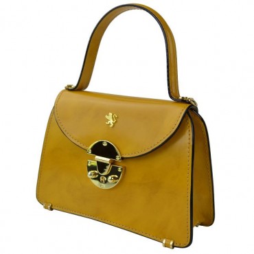 This high class polished hand printing leather bag "Veneziano" RM
