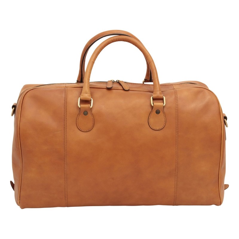 Leather duffel bag "Ostrawa" C