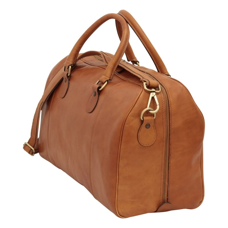 Leather duffel bag "Ostrawa" C