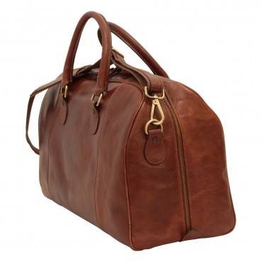 Leather duffel bag "Ostrawa" B