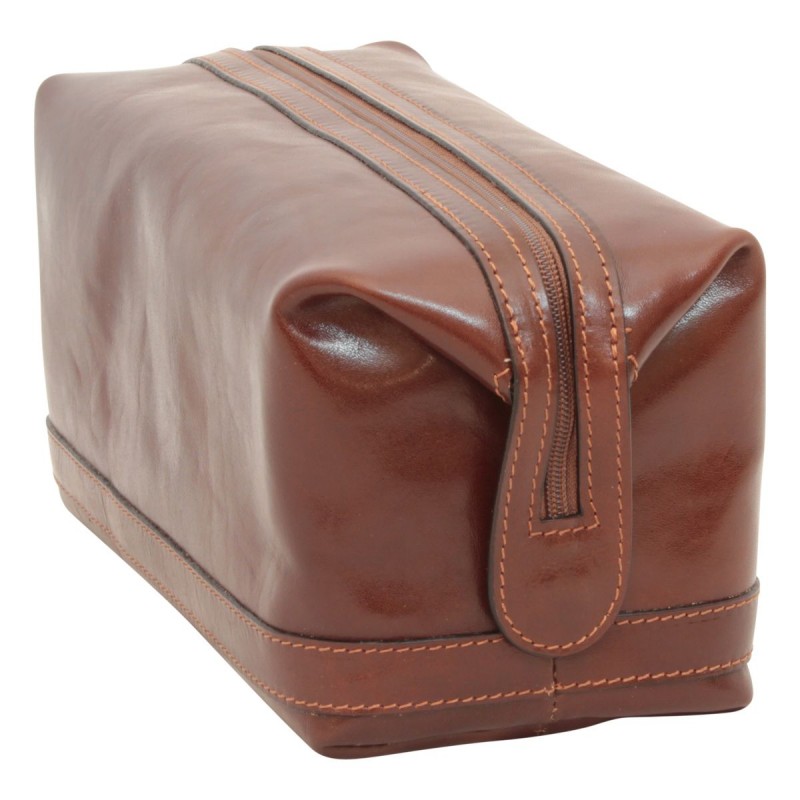 Leather Beauty case "Nowogard" BR