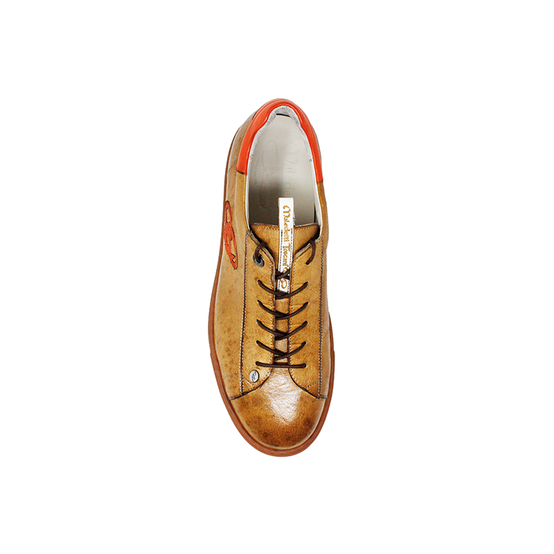Scarpe sneakers in pelle "Jesse Owens" Bicolore