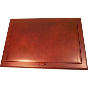 Luxurious leather desk pad