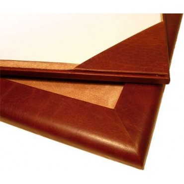 Luxurious leather desk pad
