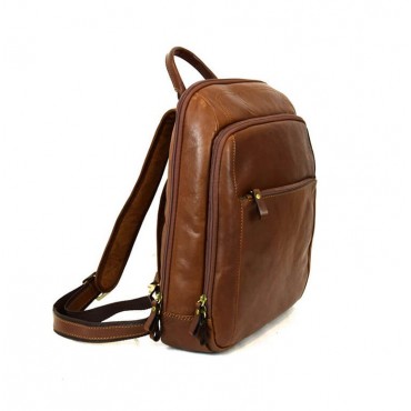 Leather Backpack "Trasubbie"