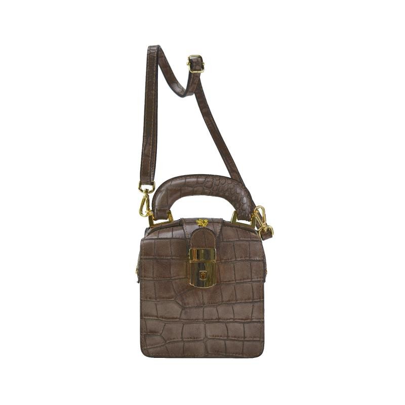 Exclusive woman leather handbag "Miss Brunelleschi" K120/27/L