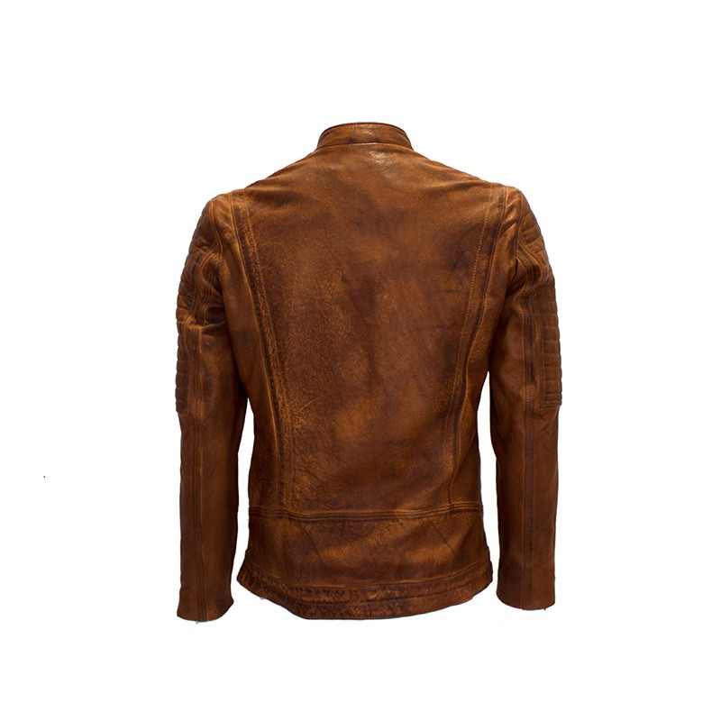 Leather man jacket "Moto" BR
