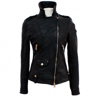 Leather Lady jacket "Liguria"