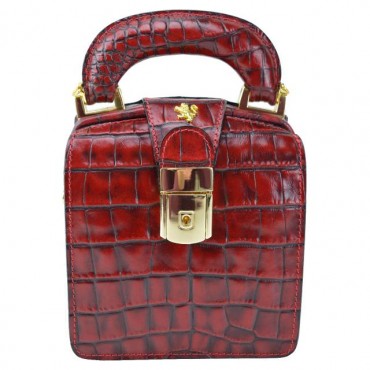 Exclusive woman leather handbag "Miss Brunelleschi" K120/27/L