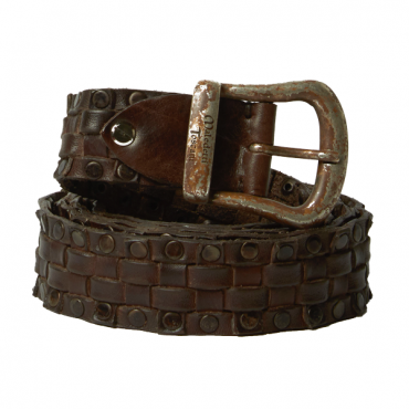 Leather Belts "Four roses" DB