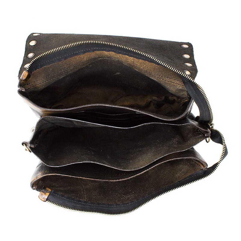 Leather sholder bag "Baronte"