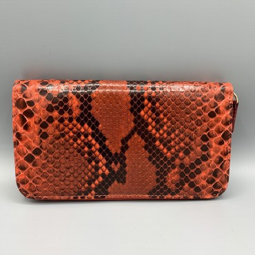 Lady Wallet in real Python leather