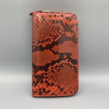 Lady Wallet in real Python leather