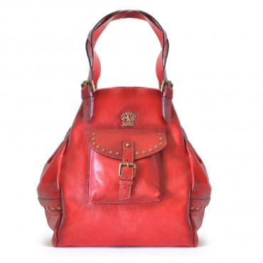 Leather Lady bag "Talamone"
