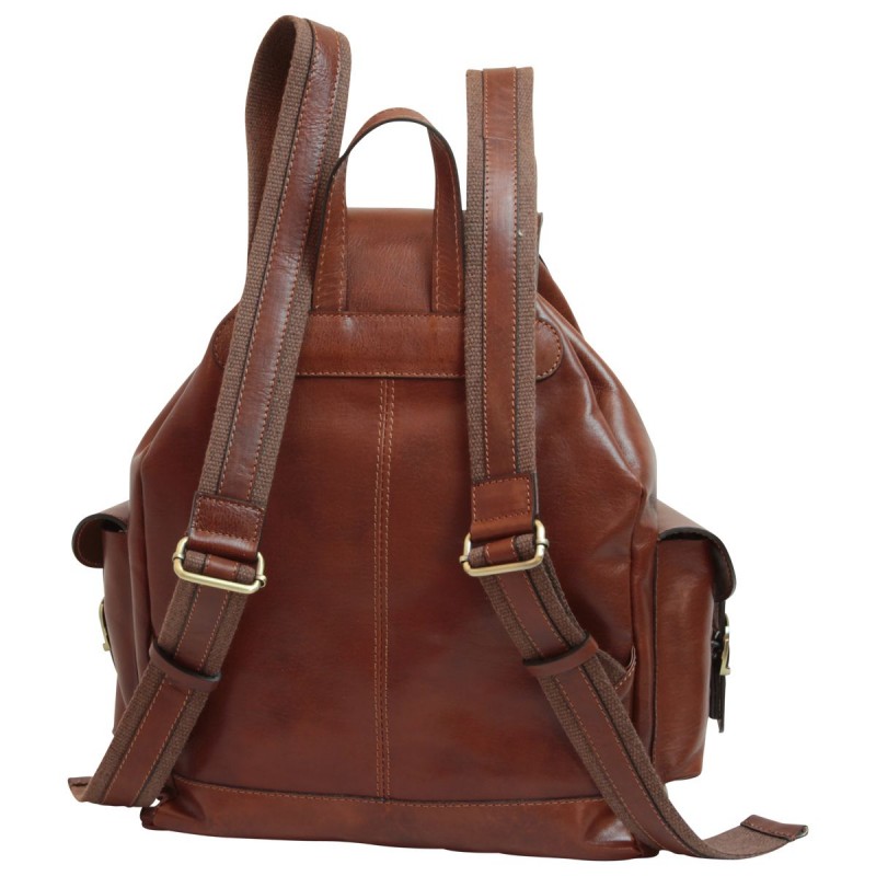Leather backpack "Cieszyn"