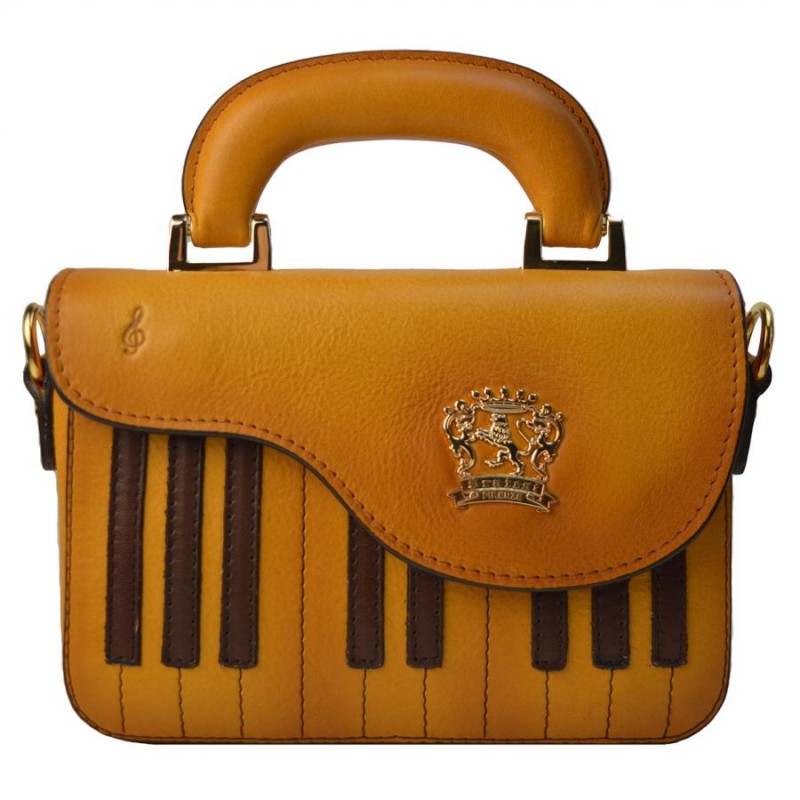 Small Leather bag "Piano"