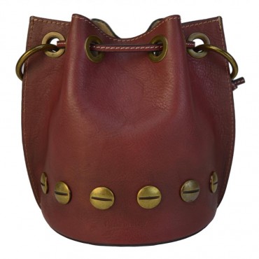 Small leather bag with...