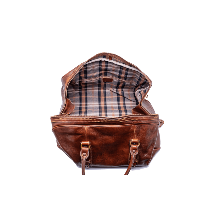 Leather Travel bag "Albatrella"