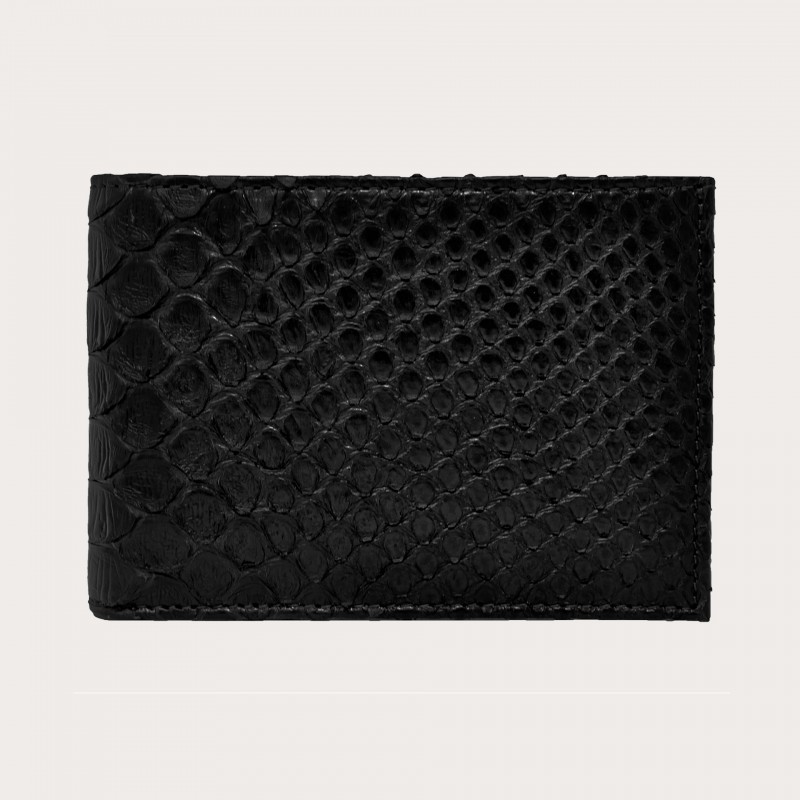 Wallet in genuine python leather NE
