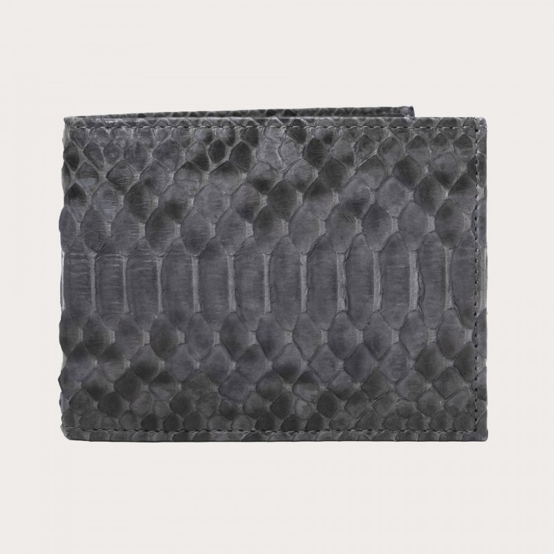 Wallet in genuine python leather with coin purse GR