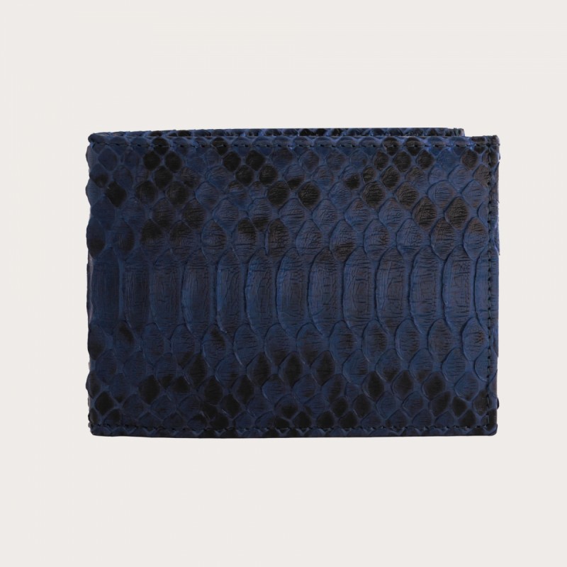 Wallet in genuine python leather with coin purse BL