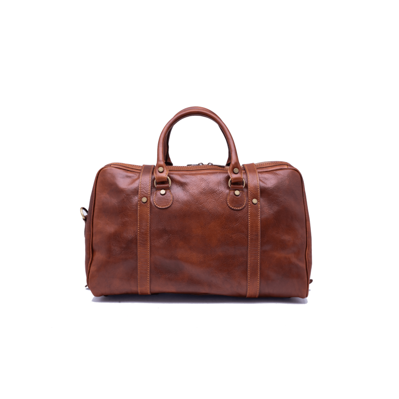 Leather Travel bag "Ornello"