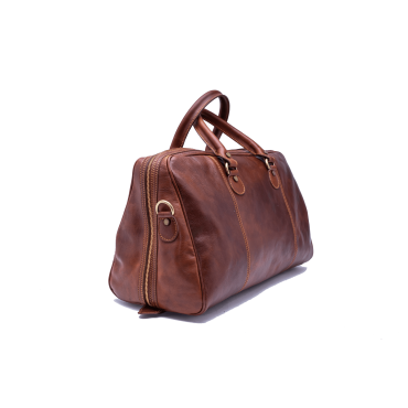 Leather Travel bag "Viburno"