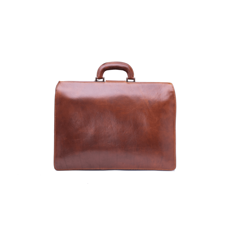 Business and medical leather briefcase "Chełmno"