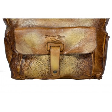 Weekend leather bag medium...