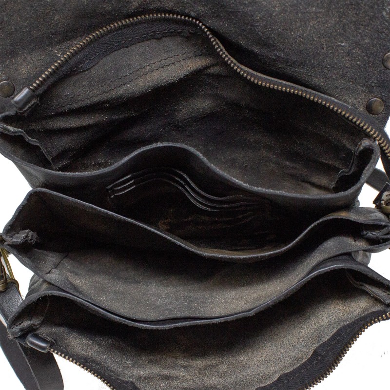 Leather sholder bag "Baronte" NE