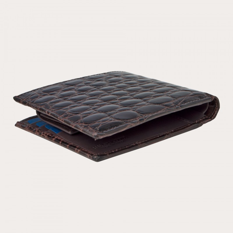 Wallet in real Crocodile leather whit coin purse MS