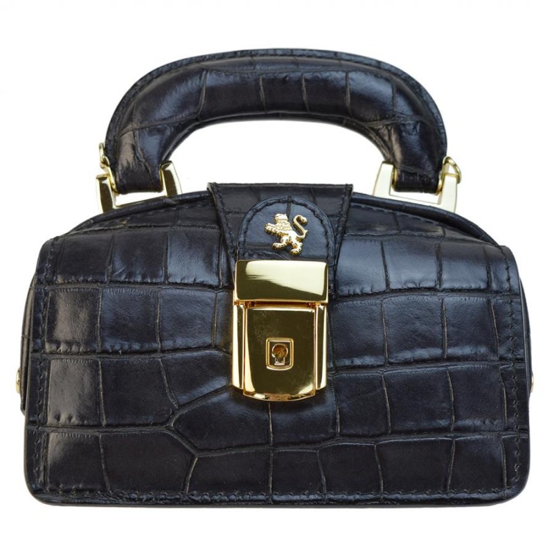 Piccola borsa donna a mano in pelle "Lady Brunelleschi" K120/18