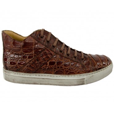 Men Shoes Sneakers Benso Crocodile Caiman