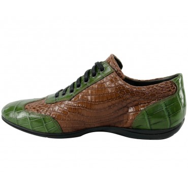 Men Shoes Sneakers Crocodile Niloticus 2 colors