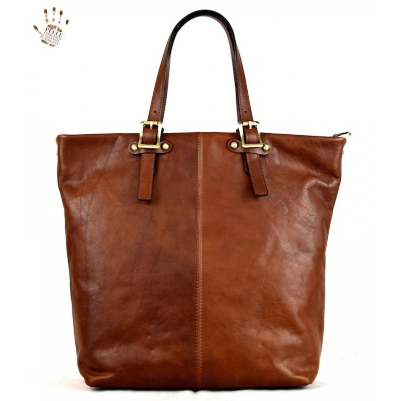 Leather Lady bag "Sovana"