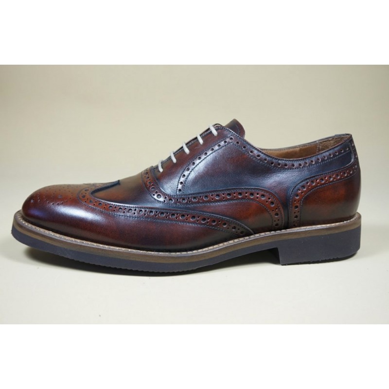 Leather Man shoes "Bronzino"Co